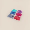 Colorful towel set, three-piece towel set, absorbent, quick-drying, soft and skin-friendly details Picture